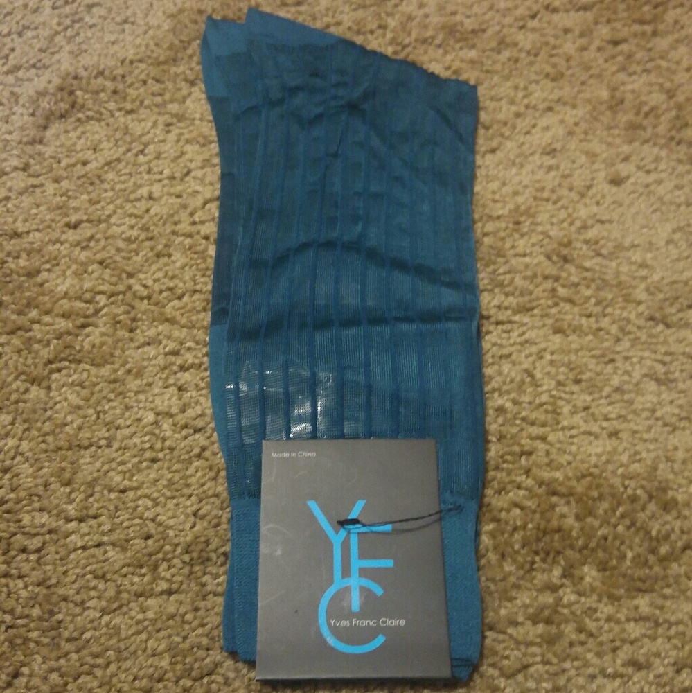 Dark green Yves Franc Claire socks